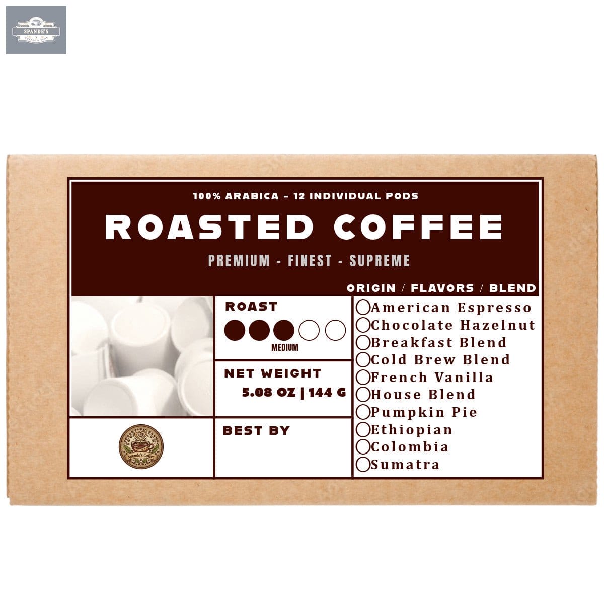 5LB Specialty Whole Bean and Ground Coffee Supreme Finest Artisan for Drips Cold Brew Espresso French Press Dark Medium Light Roast from Vanuatu Sumatra Ethiopia Brazil Kenya Colombia Guatemala Burundi Costa Rica Indonesia Java El Salvador Honduras etc